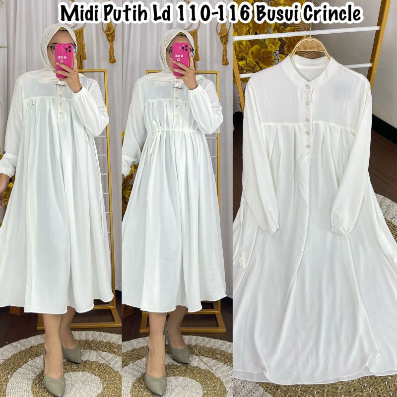 MIDI Dress Putih