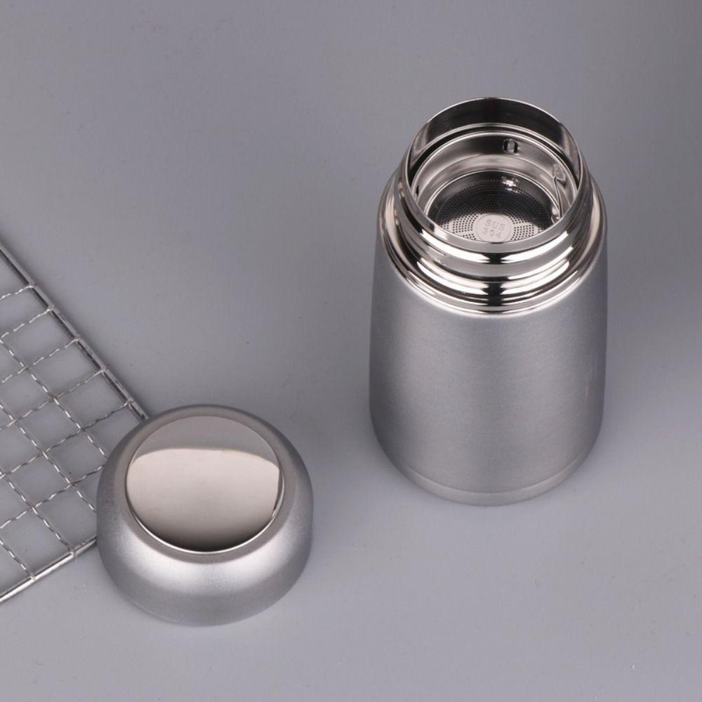 [Elegan] Vacuum Flasks Mini Lucu Teh Panas Kopi Mug Cangkir Termos Anti Bocor