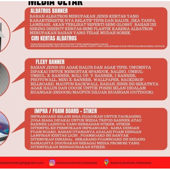 Tripod Stand Banner / Roll Up Banner/ Stand Promosi