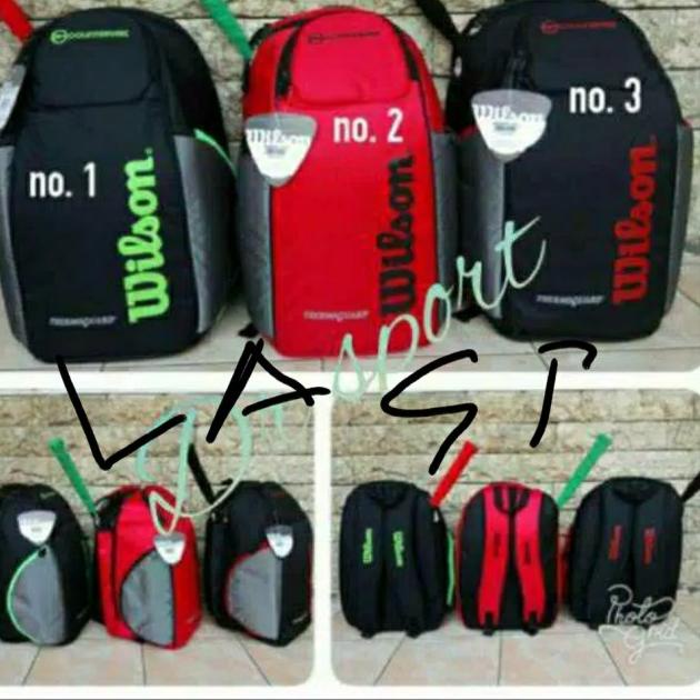 tas ransel wilson..badminton/tenis