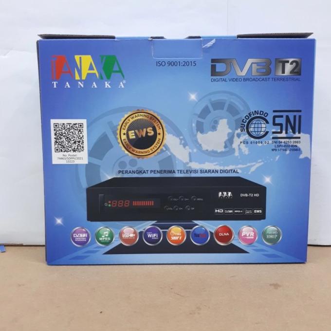 Set Top Box,Dvb T2,Tv Digital,Receiver Tanaka Dvbt2Hd