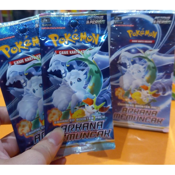 Sale Mainan: Pokemon Card Arkana Memuncak Booster Per 1 Pack