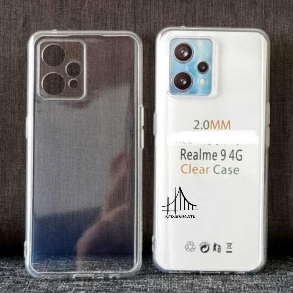 REALME 9 4G 2022 Clear Case HD 2mm Softcase Bening Transparan Anti Jamur REALME 9 4G 2022