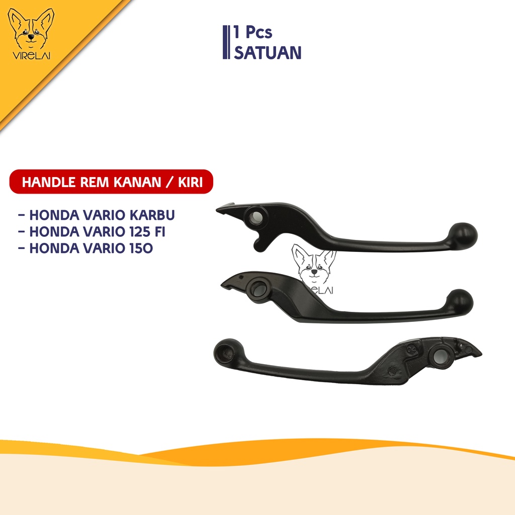 Handel Rem Kanan / Kiri Vario Old / Vario 125 FI / Vario 150 / ADV 160 Lever Steering Handle [IMPACT]