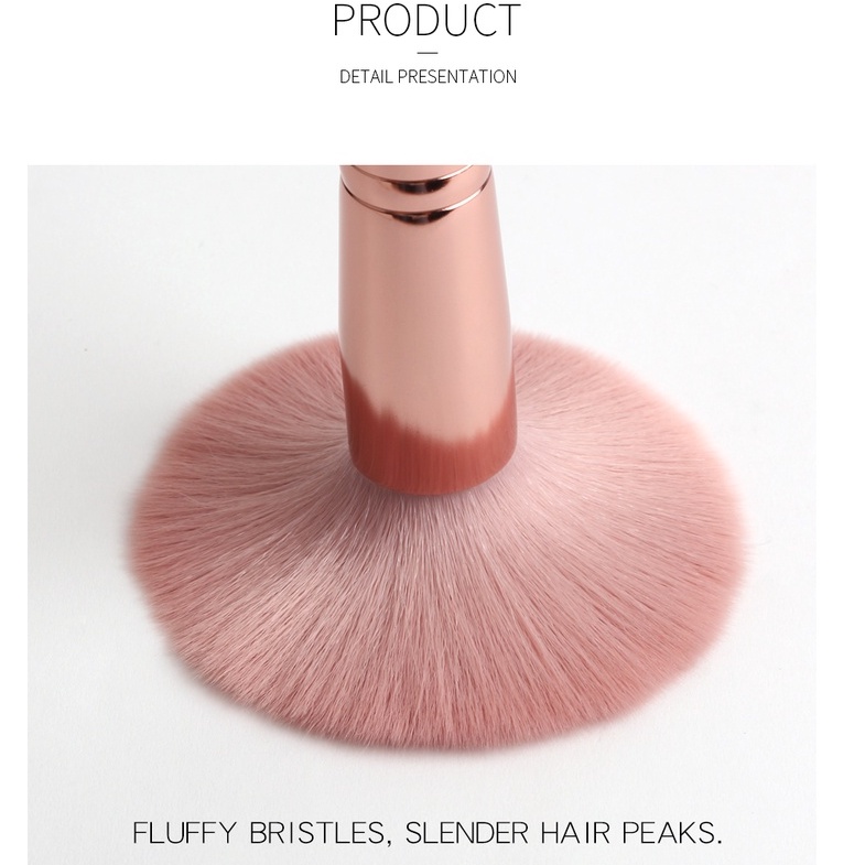MAANGE Brush Kit 11Pcs Brush Make Up Set Cocok Untuk Pemula Make Up Bedak Kosmetik Aksesoris Kuas Blush On 5862