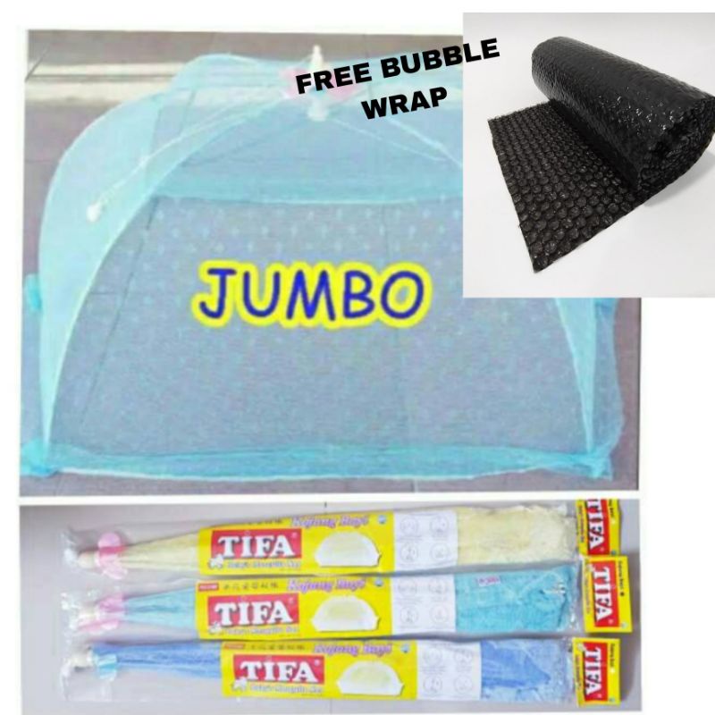 SS - Free Bubble Wrap Kojong Bayi Tifa ( Yusa ) Murah / Kelambu Bayi Murah / Tudung Bayi / Kelambu Bayi / Selambu Bayi