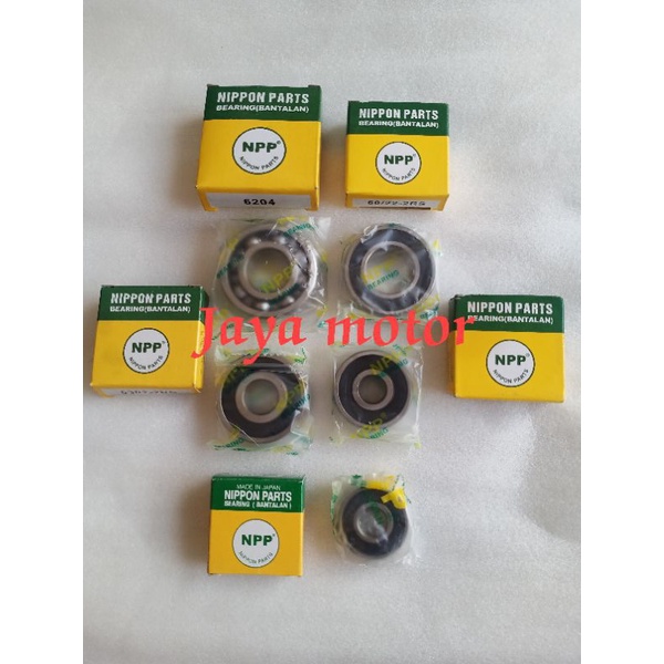 Bearing mesin rasio plus bearing kruk as Beat karbu beat Fi beat pop esp Vario karbu Npp