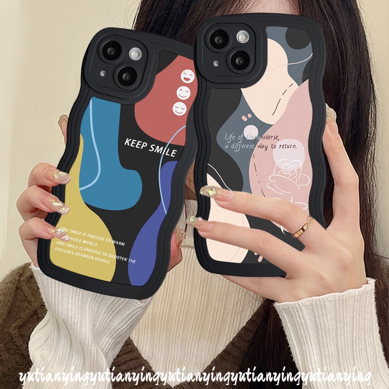 Ins Casing Motif Abstrak Untuk Samsung A12 A52 A03s A32 A13 A04s A23 A50s A02s A53 A22 A52s A33 A21s A50 A30 M11 A22 A3S M1 M12