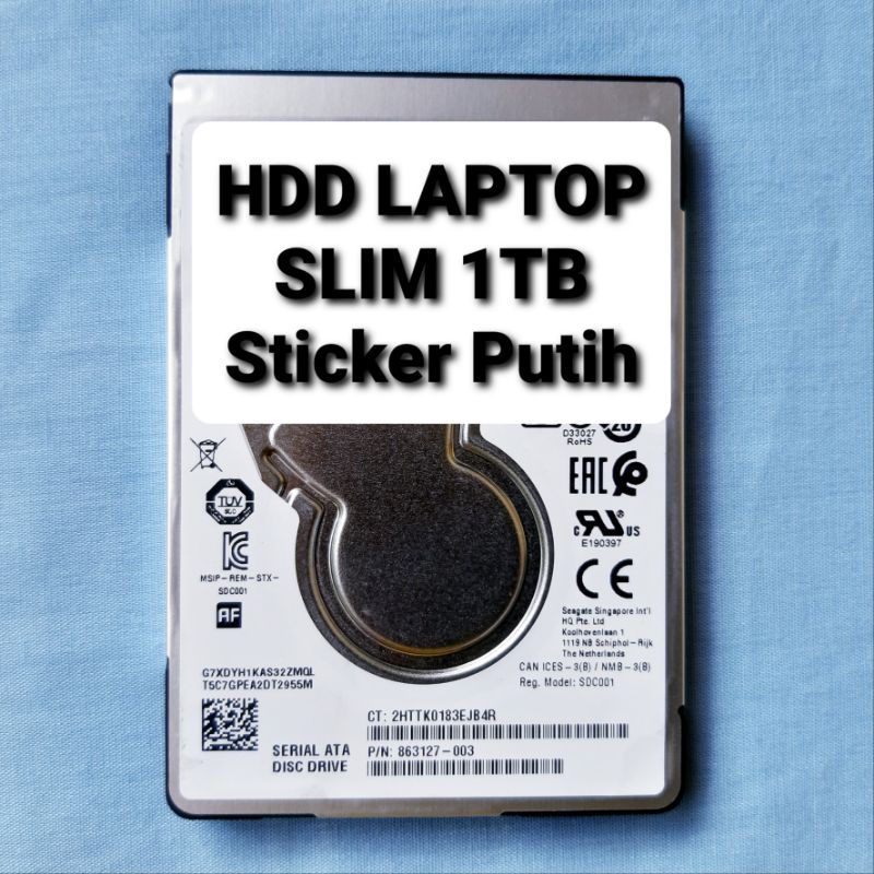 HARDISK LAPTOP 1TB SLIM SATA 2.5 INCI HDD INTERNAL LAPTOP 1 TB SATA HDD PC ALL IN ONE 1000GB LAPTOP SATA