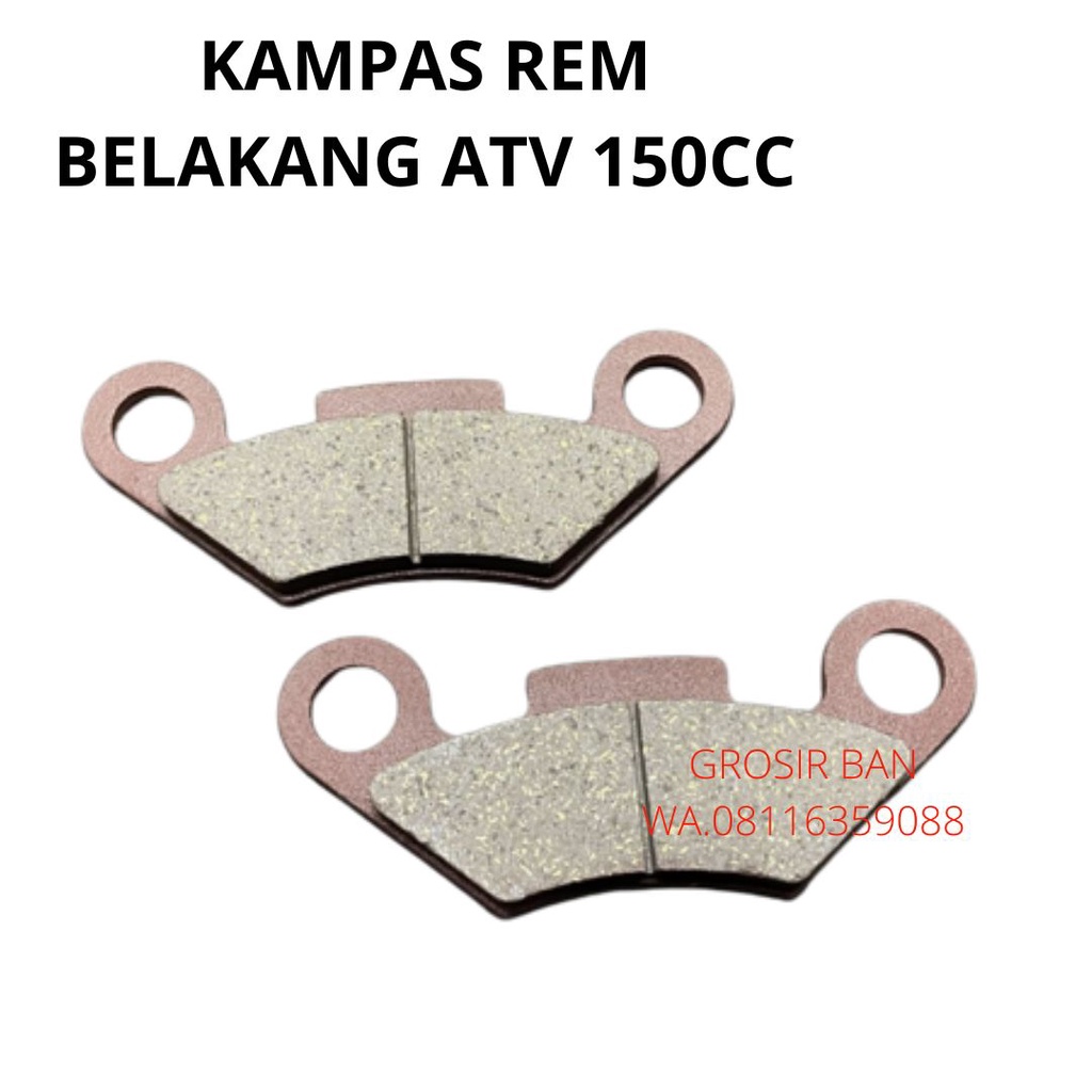 Kampas Rem BELAKANG ATV Commander 200 - Apollo 200-Monster 200