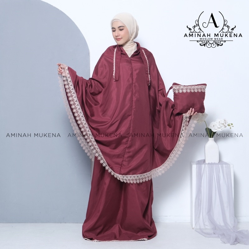 Mukena Dewasa 3 in 1 Renda