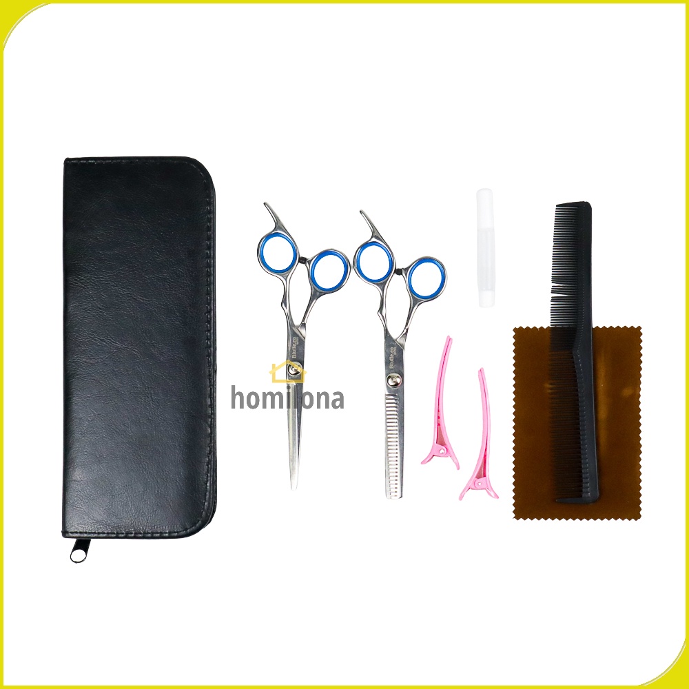 Peralatan Set Gunting Rambut Salon Profesional Biutte.co BHT002 Black