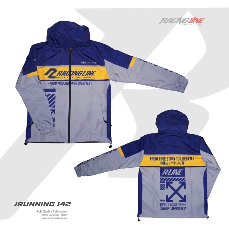 Jaket Parasut Racing Line J RUN 142
