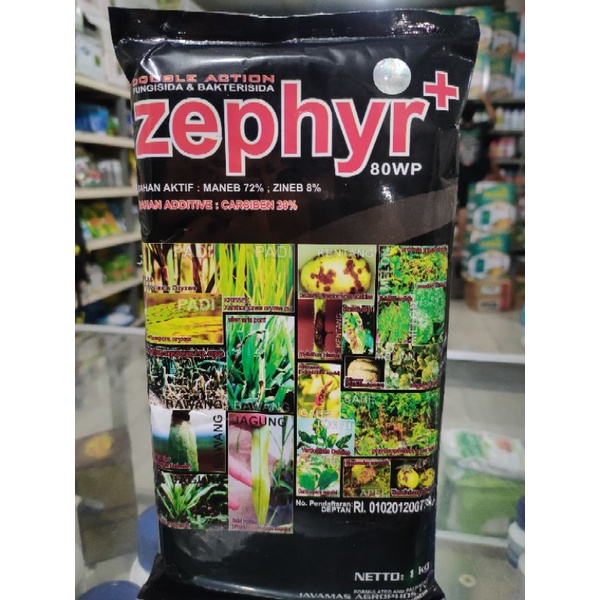 ZEPHYR 80WP 1KG fungisida dan bakterisida zepir zhepyr
