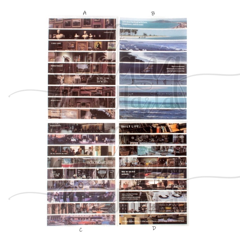 

Stiker Short Goodby Sticker Motif Kata Kata Simple DIY Scrapbook GH 303326