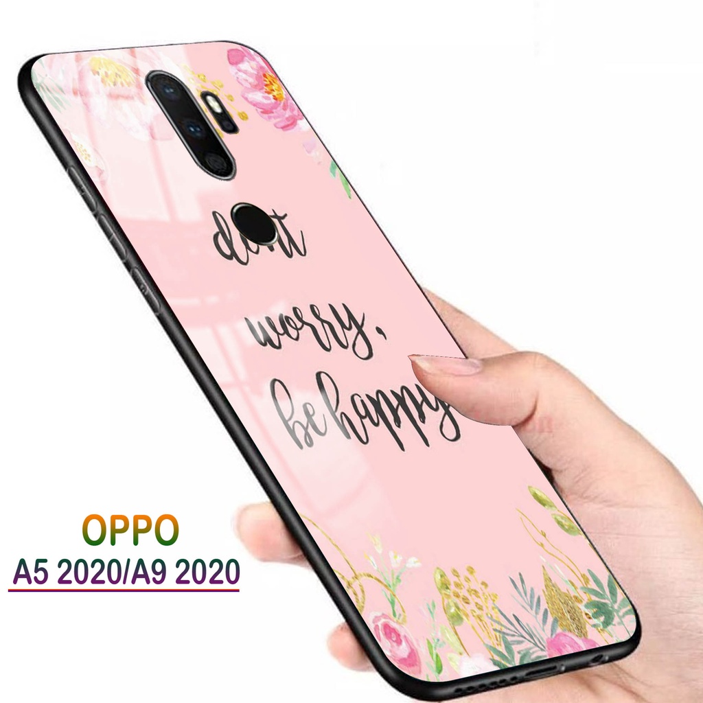 Softcase Kaca OPPO A5 2020 A9 2020 - Case Handphone A5 2020 A9 2020 [T44].