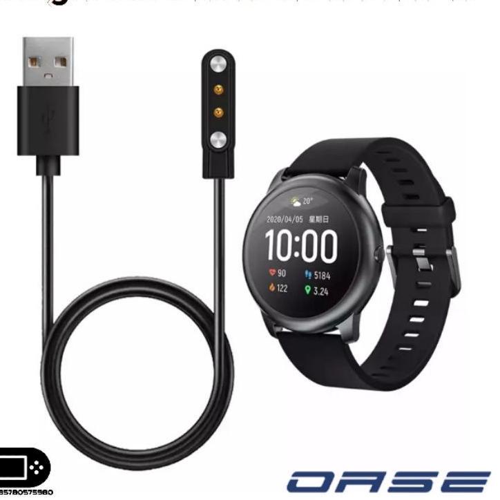 Stok Terbatas Charger Oase Horizon W1 H12W Charging Kabel USB Cable Haylou Solar LS05 LS05S RT2 LS10