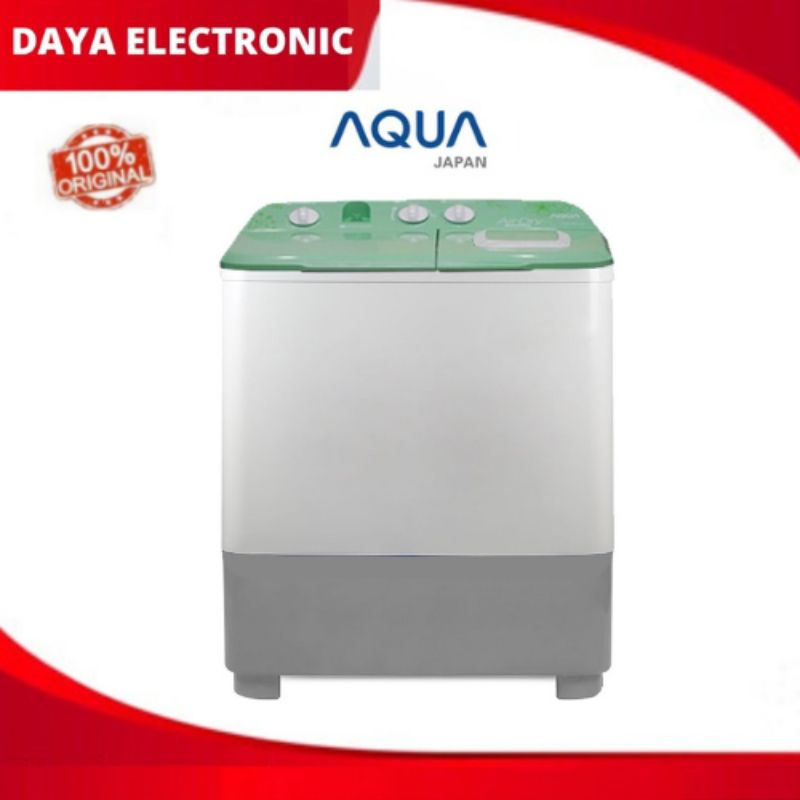 AQUA 8KG MESIN CUCI 2 TABUNG QW 861XT