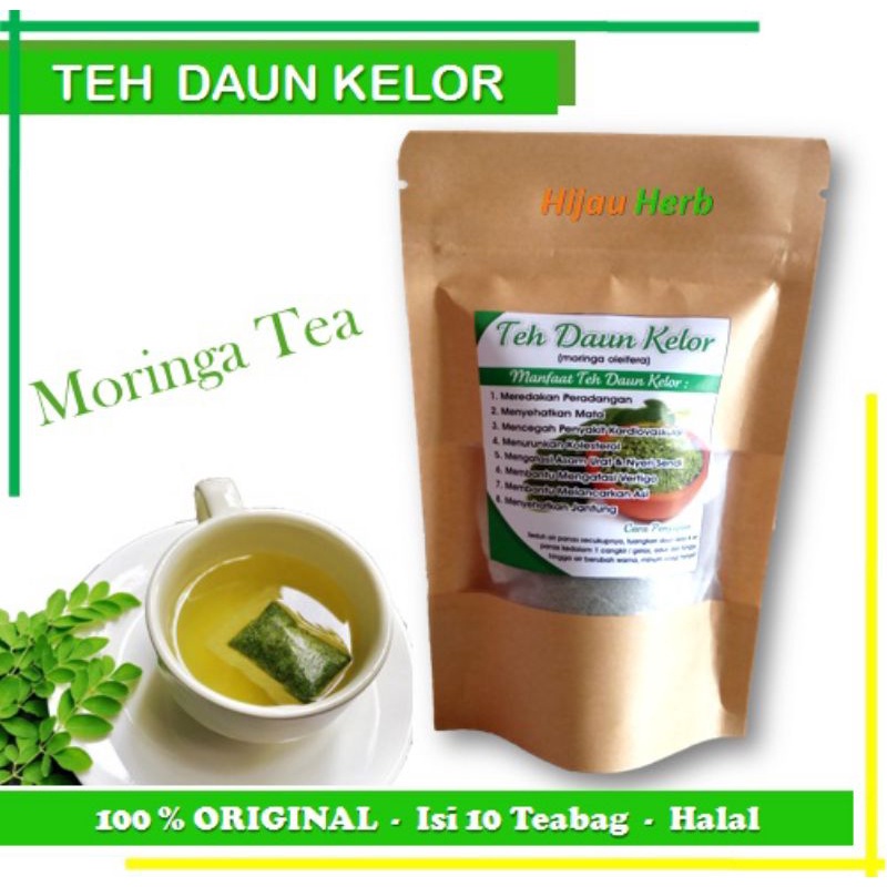 

Teh Moringa daun kelor