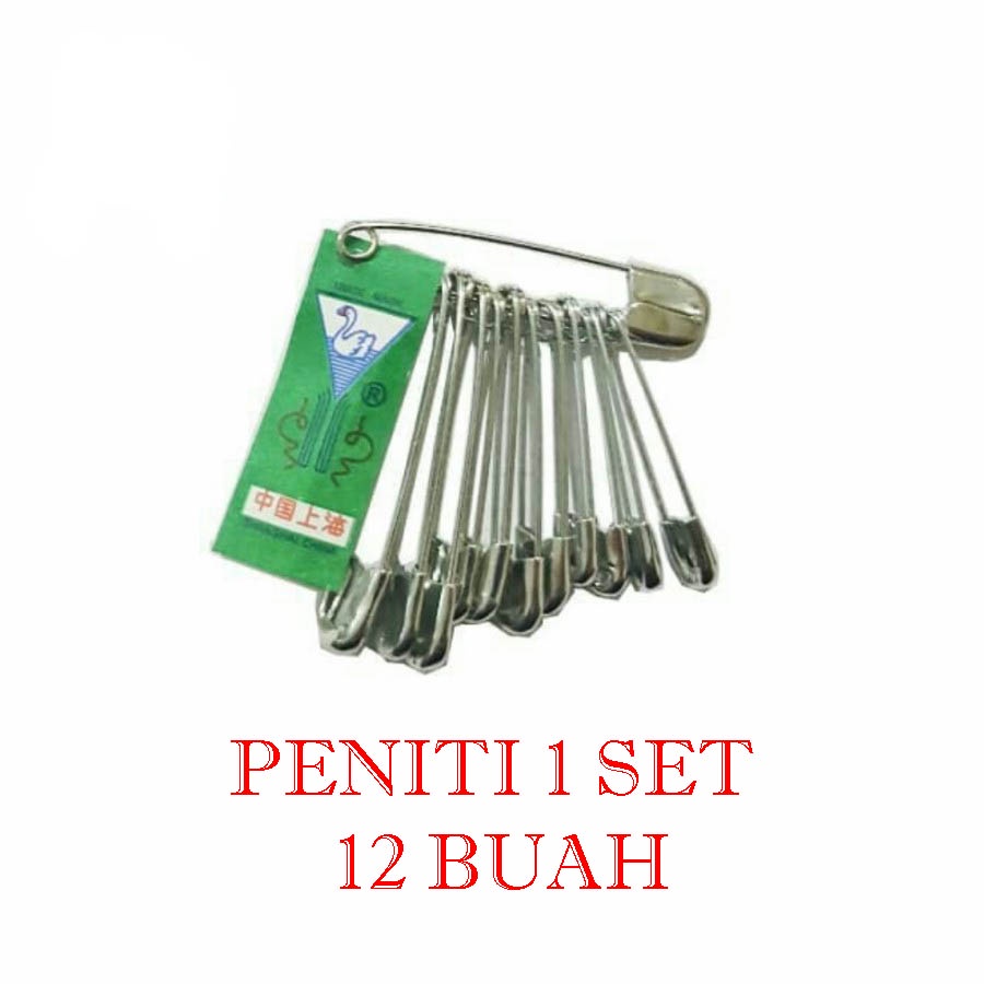 Peniti SWAN 1 renceng isi 12 pcs