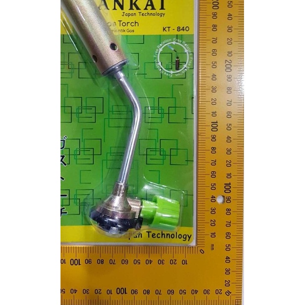 Gas Torch Alat kepala Las korek Tabung BESI TEMBAGA Gas KT 840 Nankai