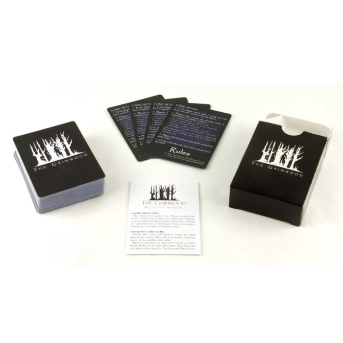 The Grimwood : A Slightly Strategic, Highly Chaotic Card Game Board