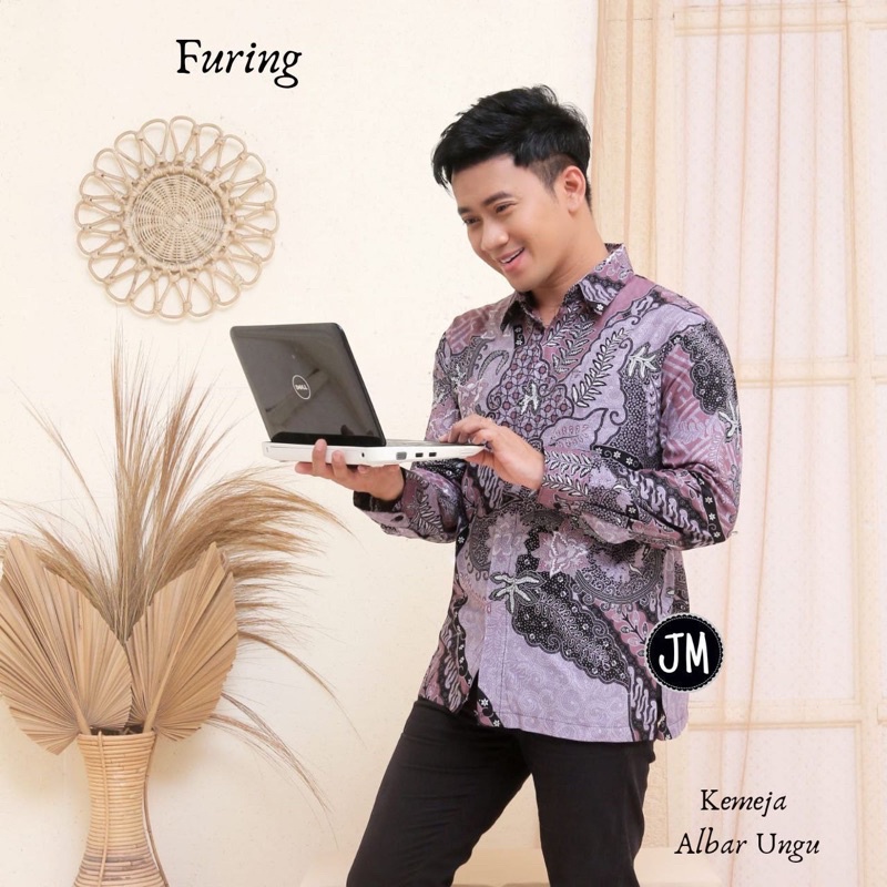 Kemeja Batik Furing Motif Kasual HRB formal