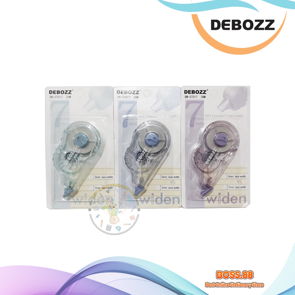 

CORRECTION TAPE (CT) DEBOSS CT-017