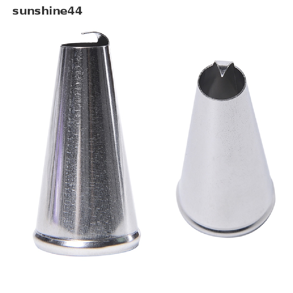 Sunshine Spuit Piping Icing Bahan Stainless Steel Untuk Dekorasi Kue 1825