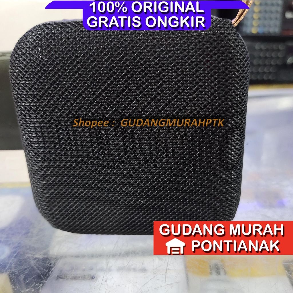 Speaker Bluetooth SEGI Model Kain Imitasi Wireless Mini Portable Speaker Mini Spekaer Murah Subwofer