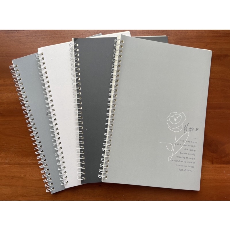 

Notebook spiral plastik monoton color (B560-15)