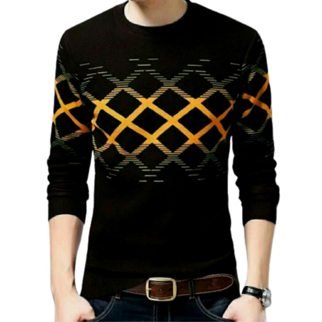 DAMSSHOP - SWEATER RAJUT PRIA NEST TRIBAL PREMIUM QUALITY