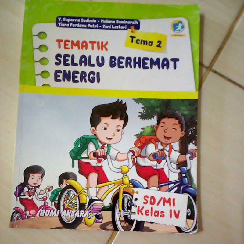 tematik selalu berhemat energi tema 2 untuk SD kelas 4