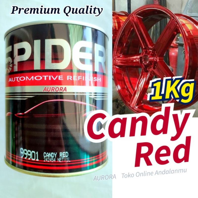 Cat Spider Candy Tone Red  SP99901 1L