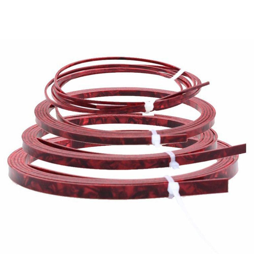 Nanas 1/2pcs Membuat Edging Strip Aksesoris Gitar Bassukulele Cocok Untuk Merayap Pengikat Plastik Gitar