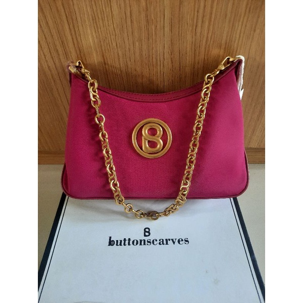 preloved buttonscarves bag luana plum