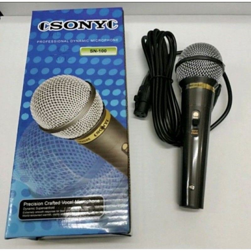 Mic Microphone Kabel Sony SN100 SN 100 Mikrofon Karaoke