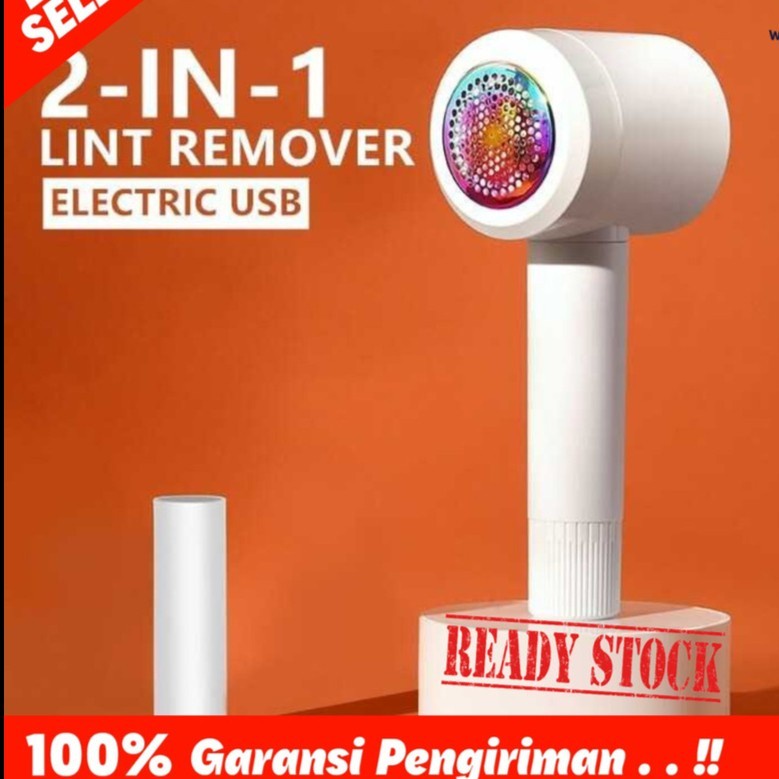 Rechargeable Lint Remover Fuzz Trimmer Penghilang Bulu Benang