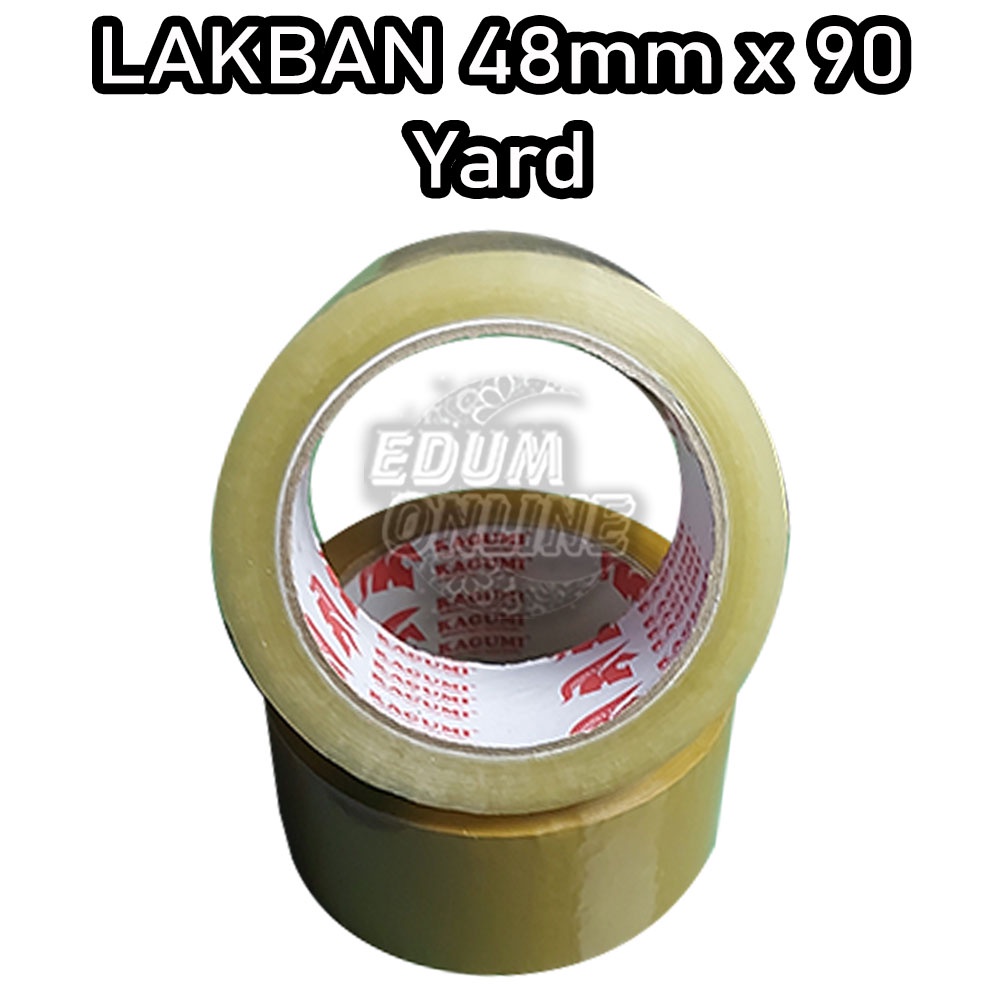 

Lakban Bening Coklat Pindahan Besar Packing Packaging Solasi Selotip