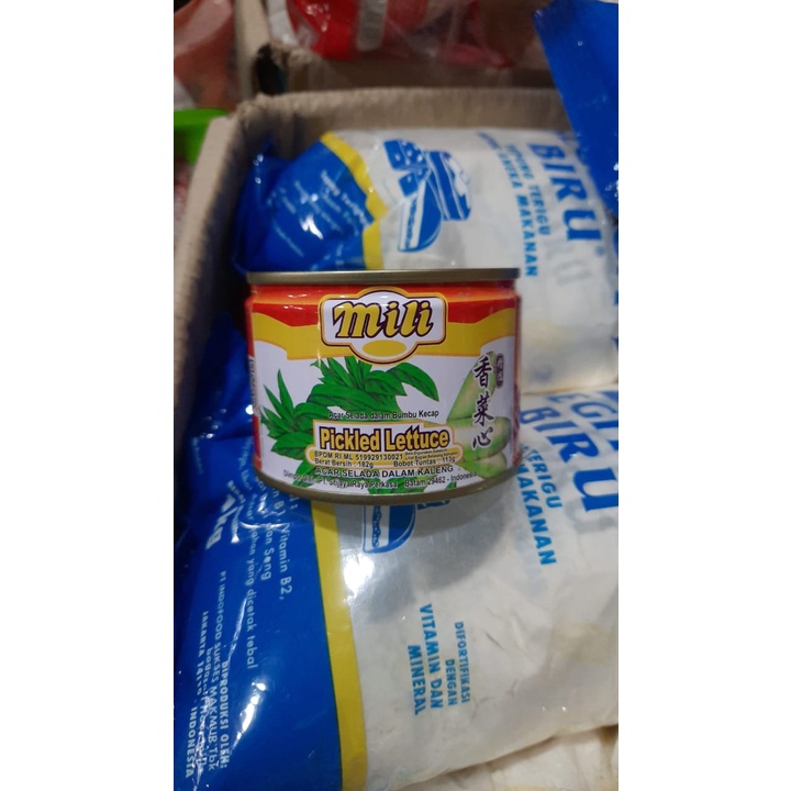 

SW - Mili Pickled Lettuce / Acar Selada Dalam Kaleng / Acar Selada Dalam Bumbu Kecap 113gram
