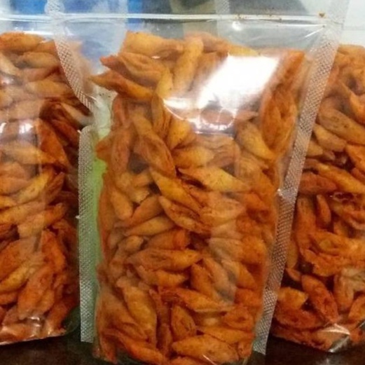 

Keripik Lumpia Pedas Daun Jeruk Isi 250 Gram