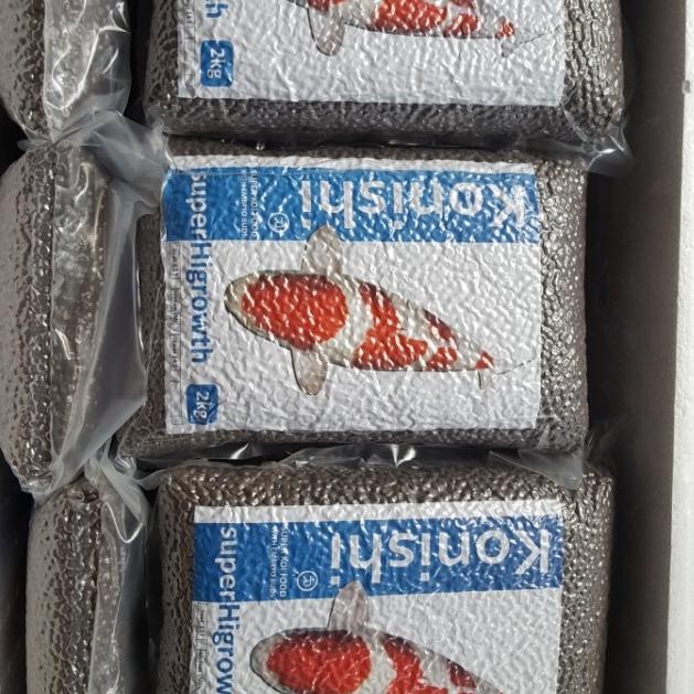 PAKAN IMPORT KOI/KONISHI HIGROWTH 2KG/SIZE-M/5MM