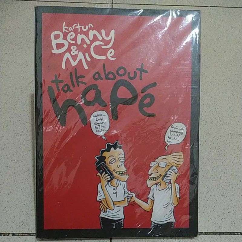 KOMIK BEKAS KARTUN BENNY DAN MICE TALK ABOUT HAPE