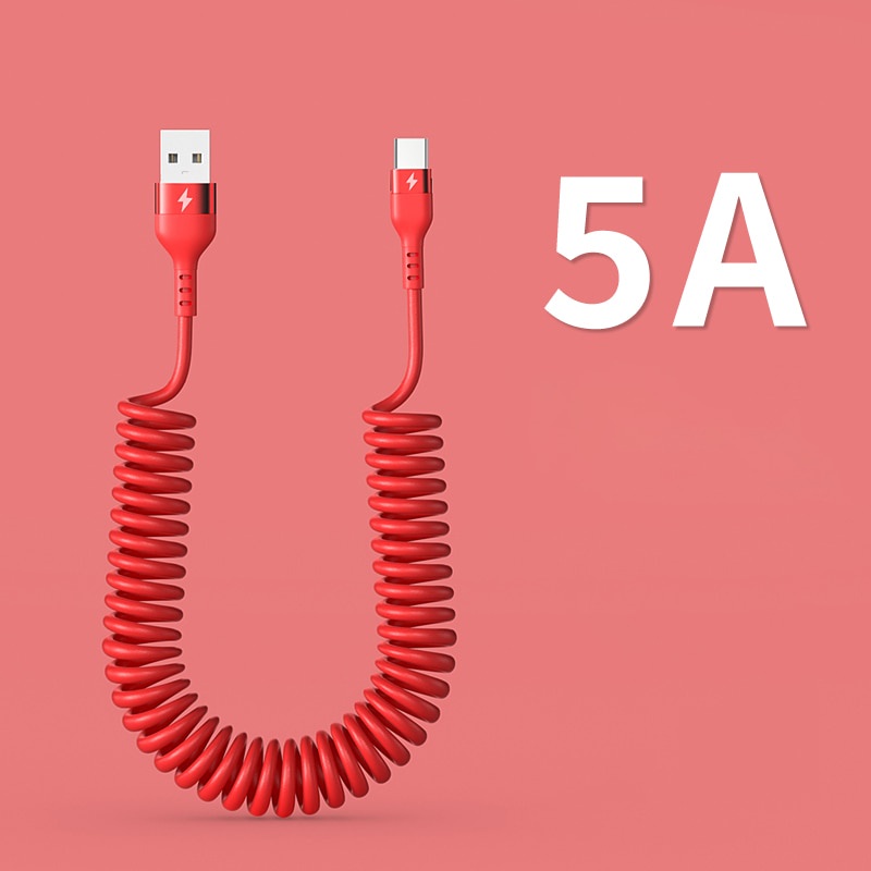 Kabel Data / Charger Micro USB Tipe-C 65W 5A 3A Fast Charging Untuk Handphone