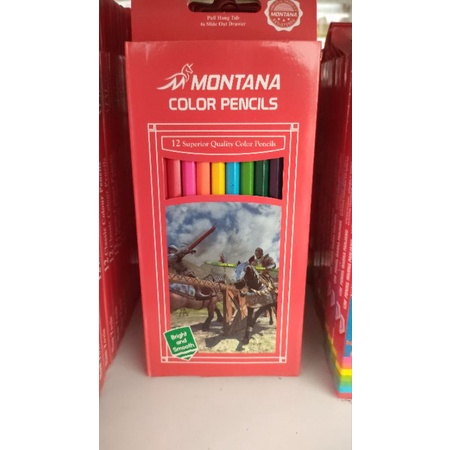 

Pensil Panjang 12Warna Montana