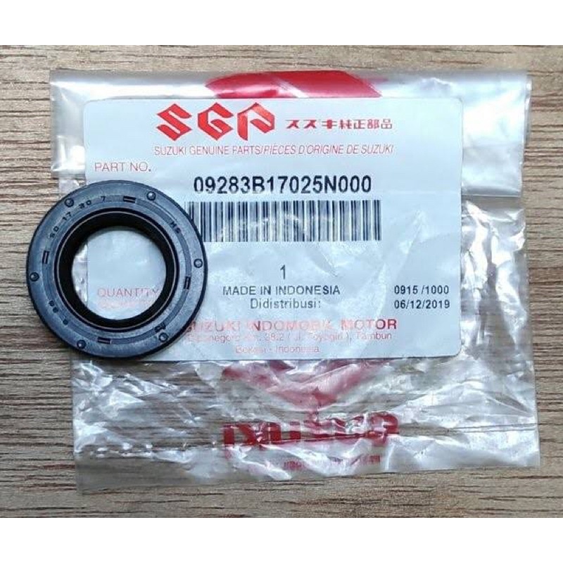17x30x7 Oli Seal Sil As Gir Gear Depan Kharisma Supra 125 Smash Shogun 125 New Ori Sgp
