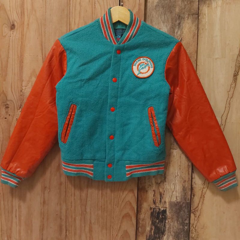 Varsity Leather NFL Miami Dolphins