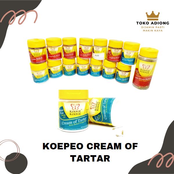 

Koepoe Cream Of Tartar (COT) 43 gram