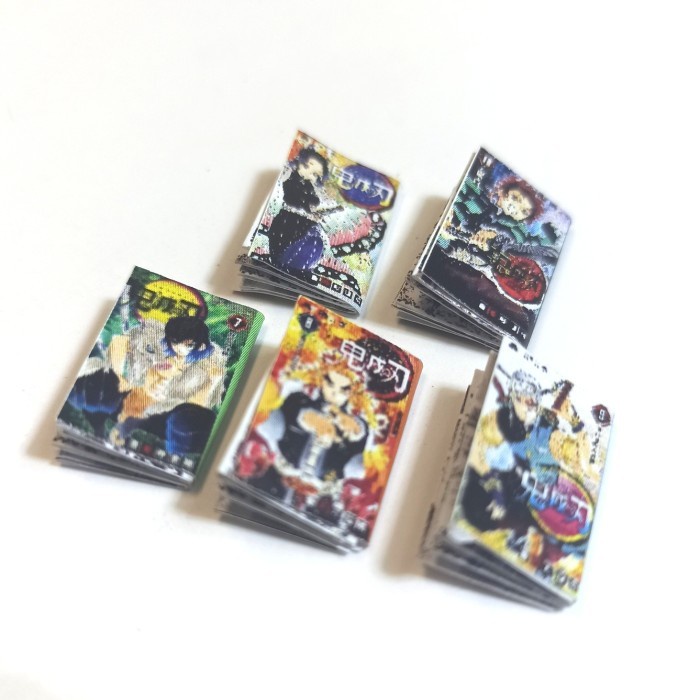 Miniatur Diorama 1/12 Komik Manga - Kimetsu no Yaiba SET 2