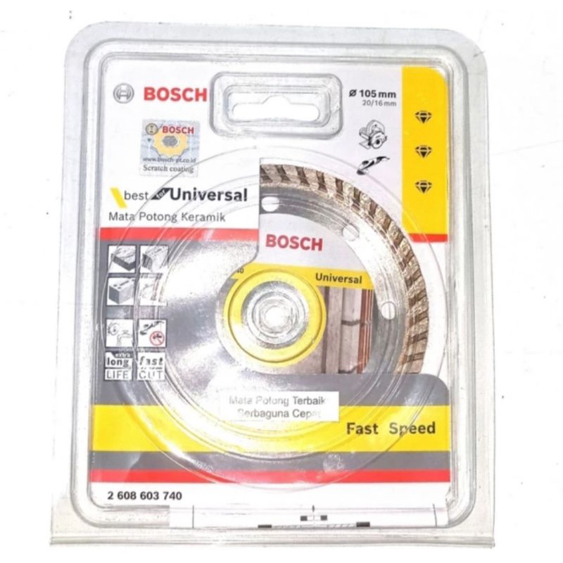 Mata Potong Keramik Granit Marmer Diamond Wheel Bosch Fast Speed Universal